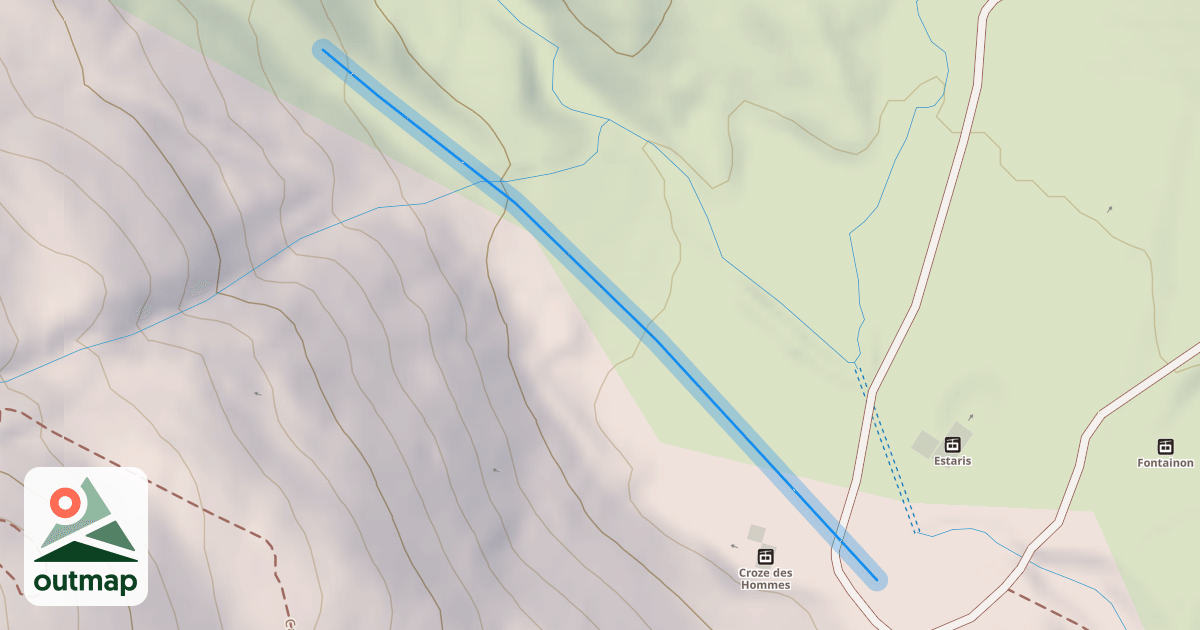 Map of Bartavelle