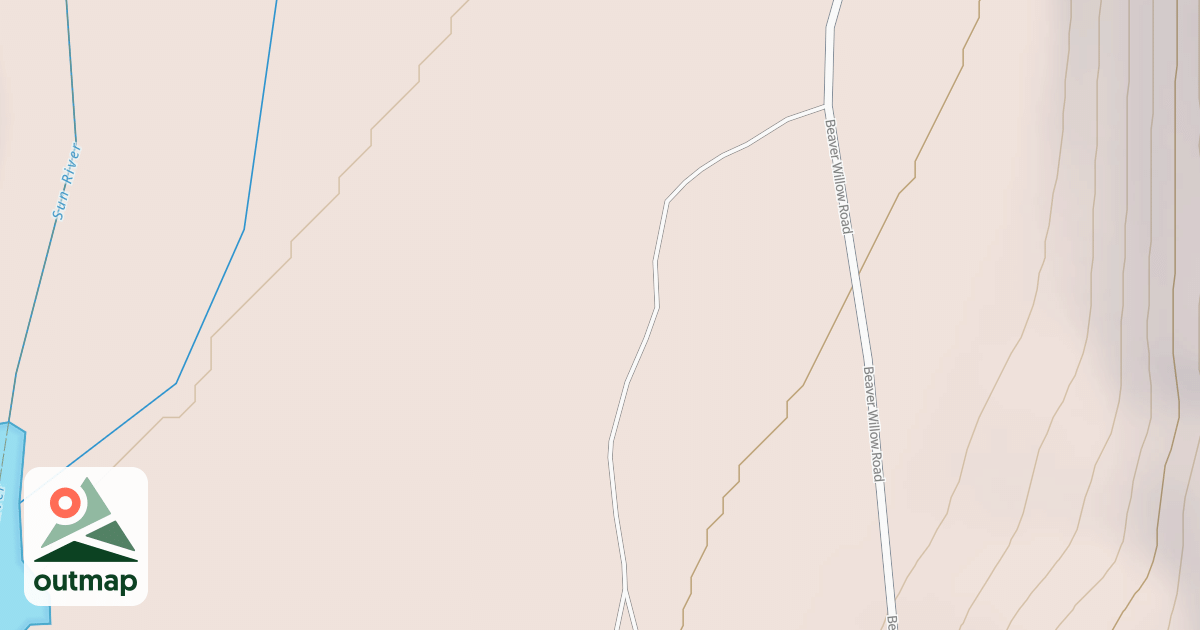Map of GIBSON DAM INTERPRETIVE