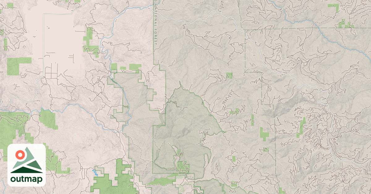 Map of PILLSBURY-INDIAN DICK