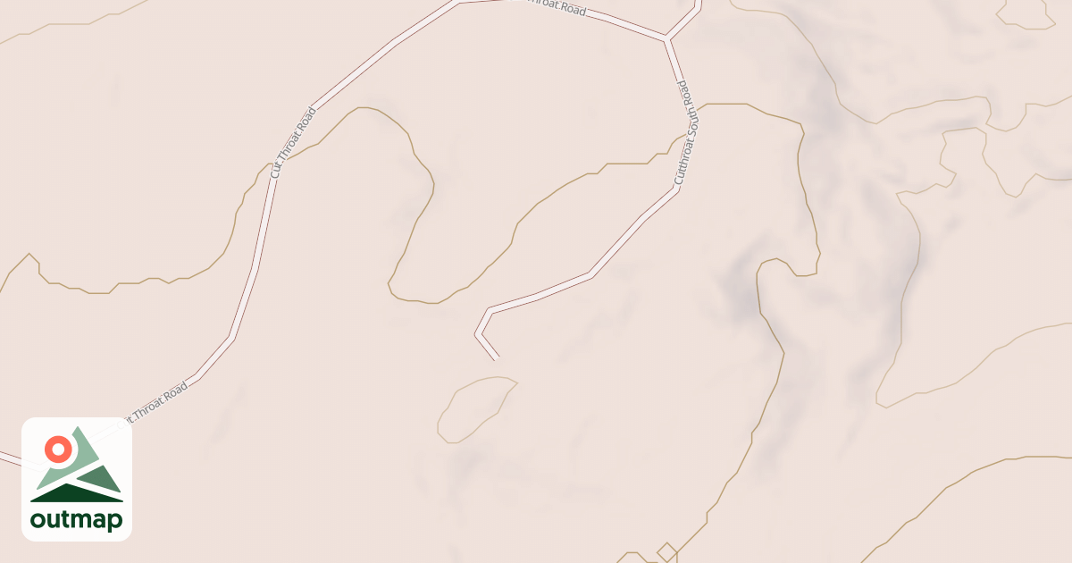 Map of CUTTHROAT SOUTH