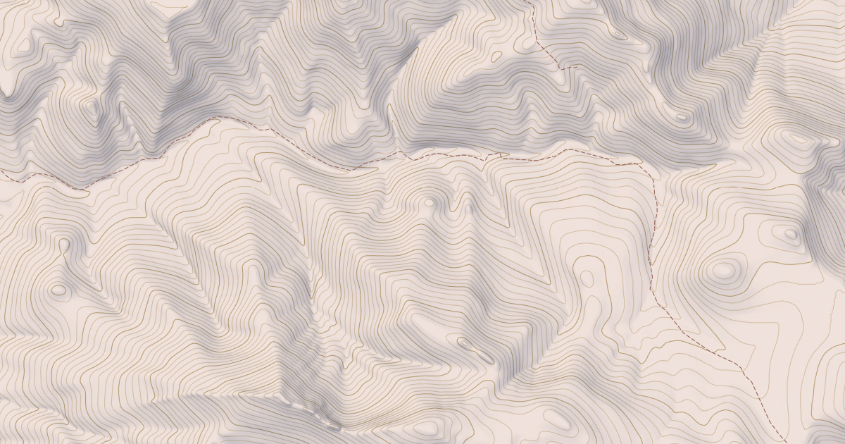 Map preview of South Fork Canyon Creek