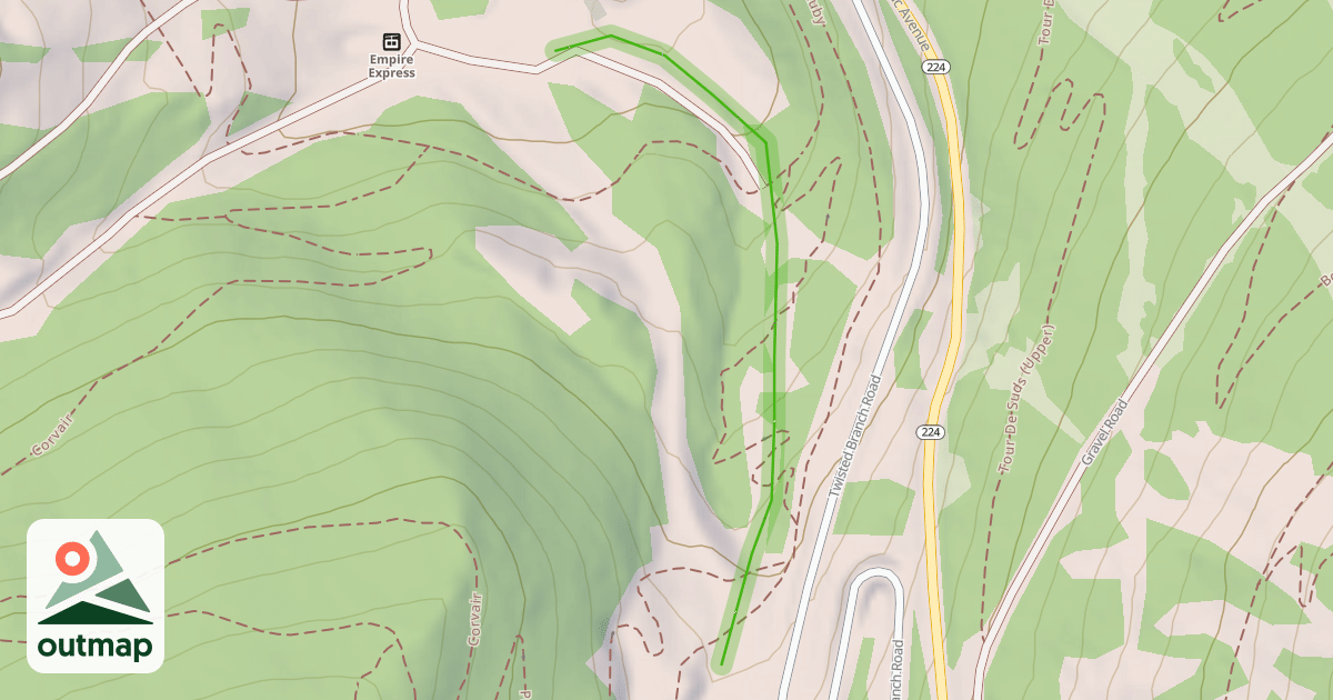 Map of Lucky Jack