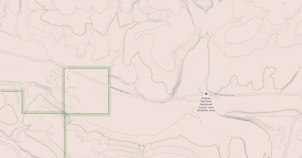 Map preview of POST MOUNTAIN