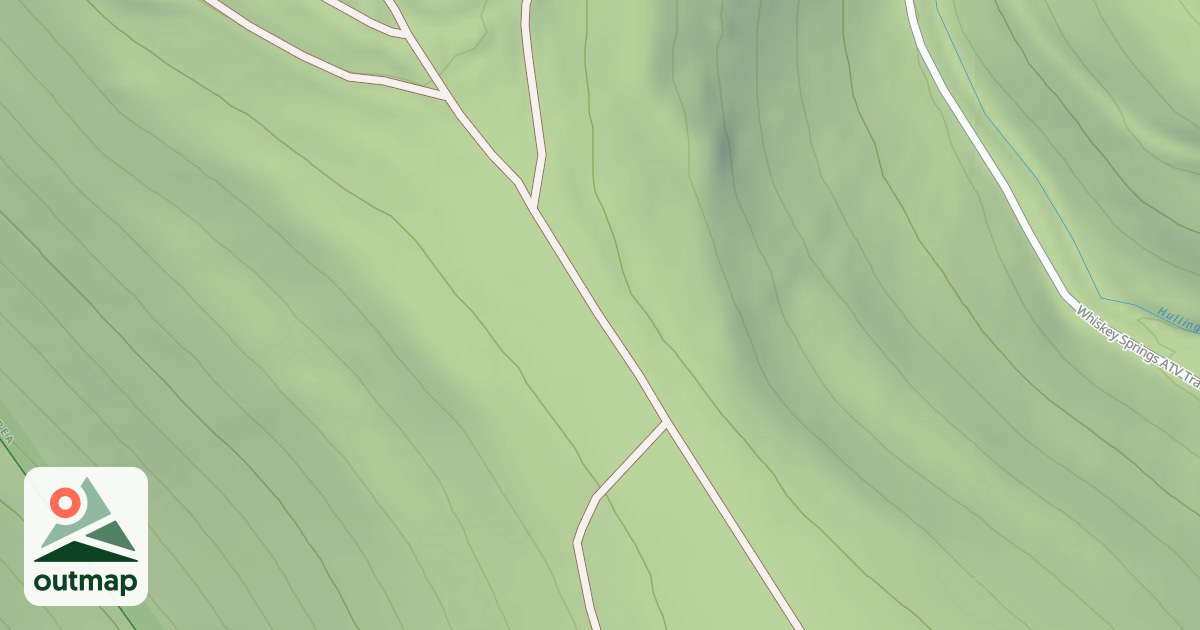 Map of Whiskey Springs Trails