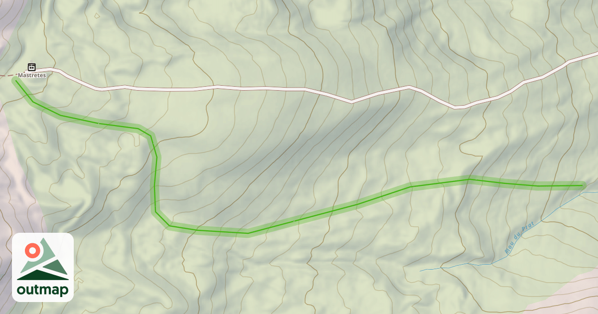 Map of Les Vallons