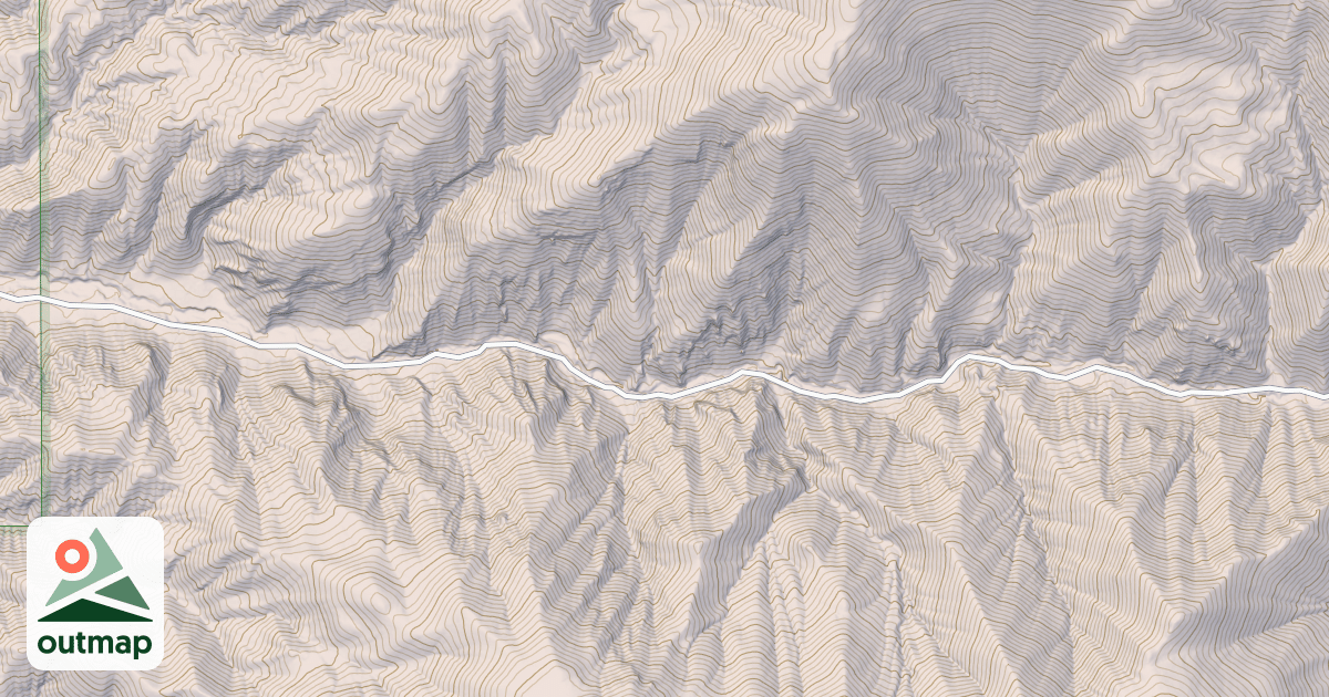 Map of DEEP CREEK