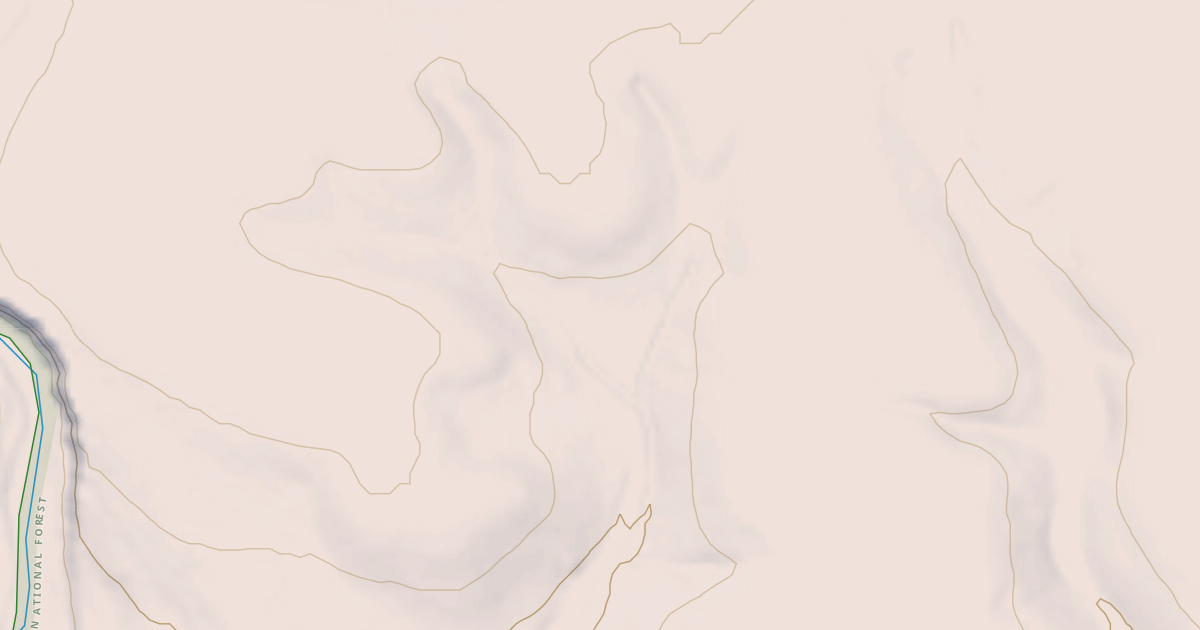 Map preview of USFS National Forest System Roads {E537829A-2048-4060-81AF-D283F49C7A4F}