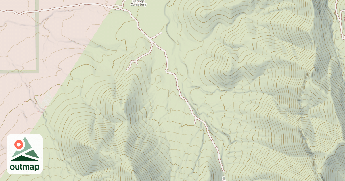 Map of DRAGOON SPRING