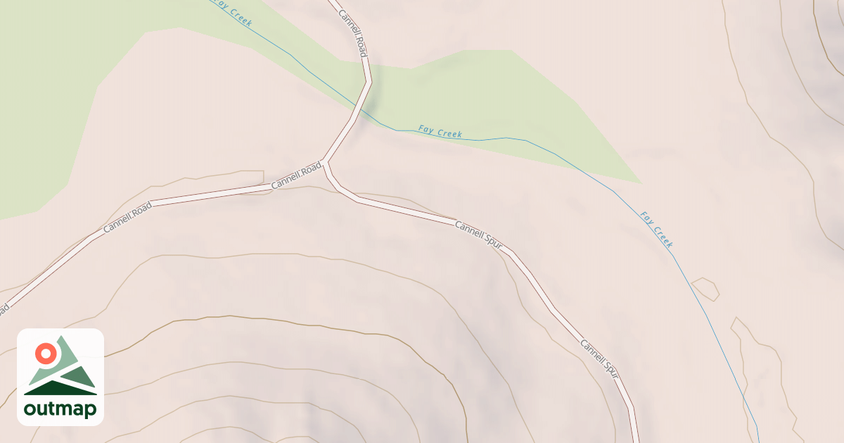 Map of CANNELL