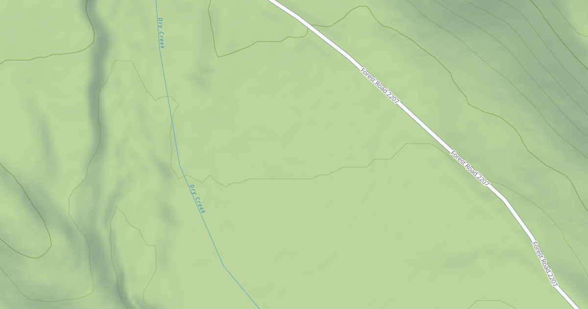 Map preview of USFS Motor Vehicle Use Map Roads {FF2E022F-73EE-4225-961B-F9E428F84882}