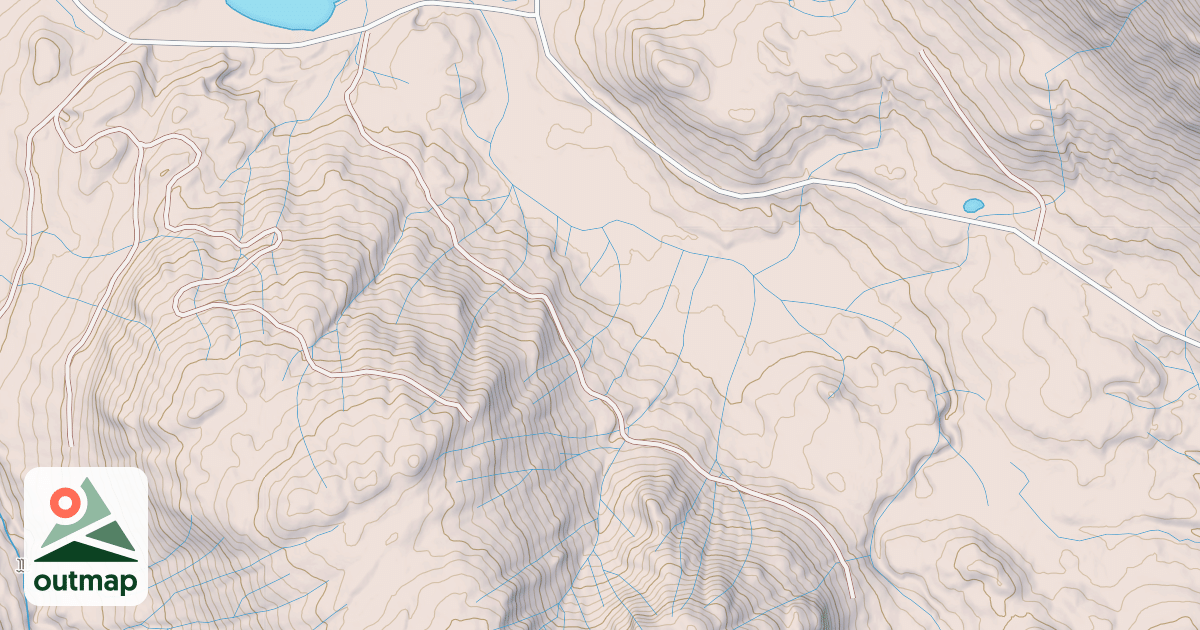Map of Ten By Ten 2050020 Road