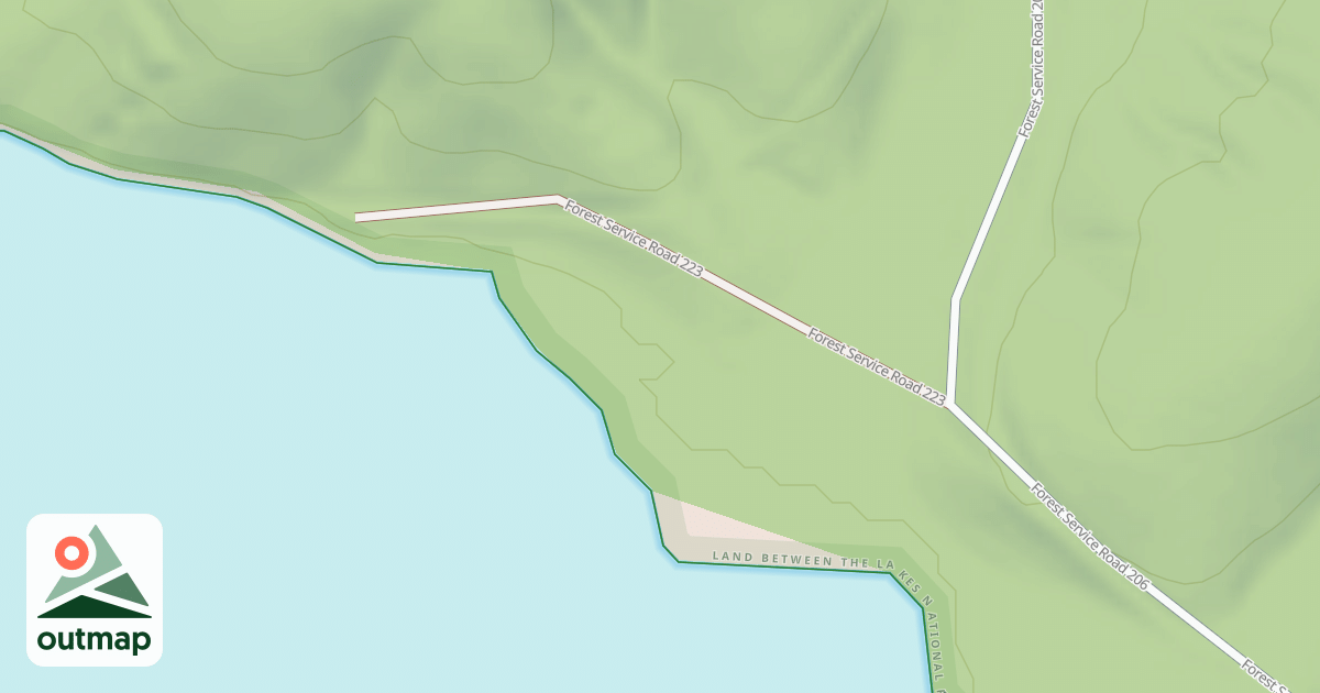 Map of PANTHER BAY ROAD
