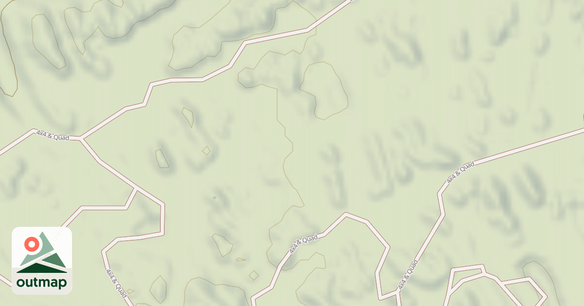 Map of Interlake State Recreation Area Trails