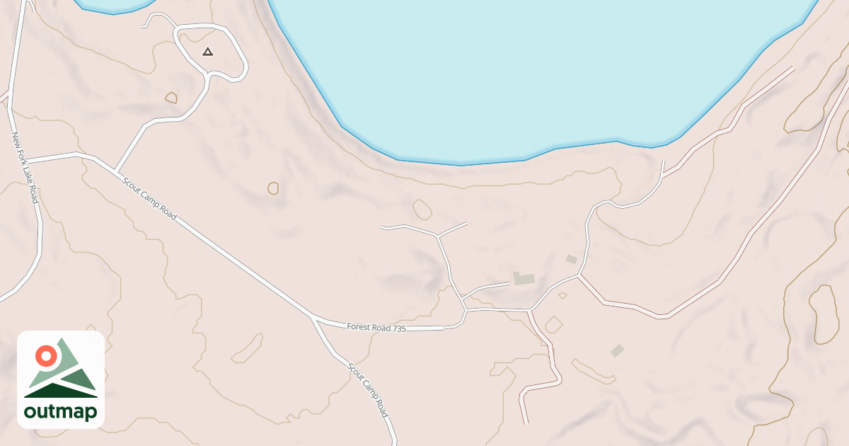 Map of 735