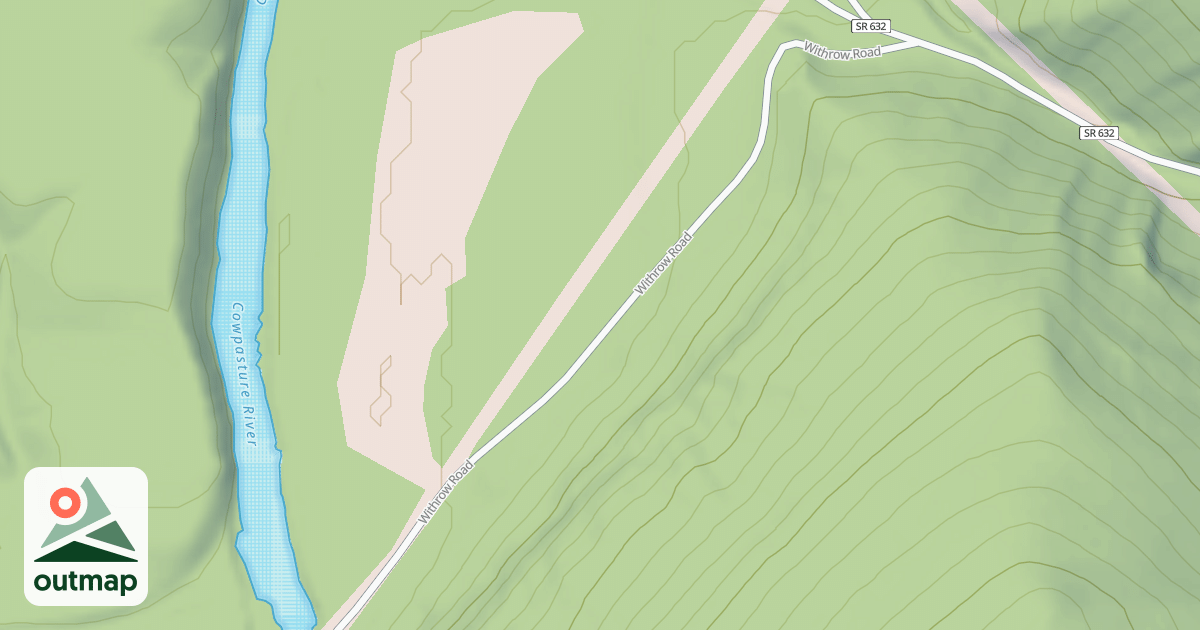 Map of SWIMMING HOLE
