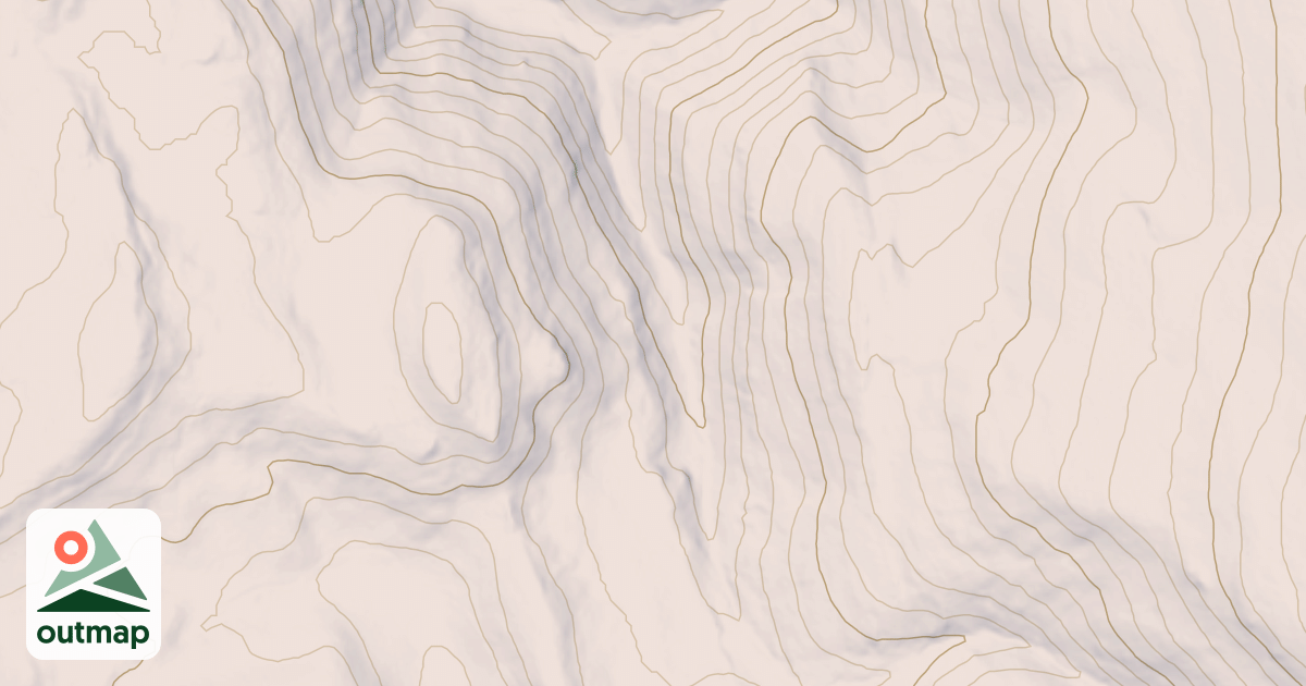 Map of Middle Fork Shoshone Cr.