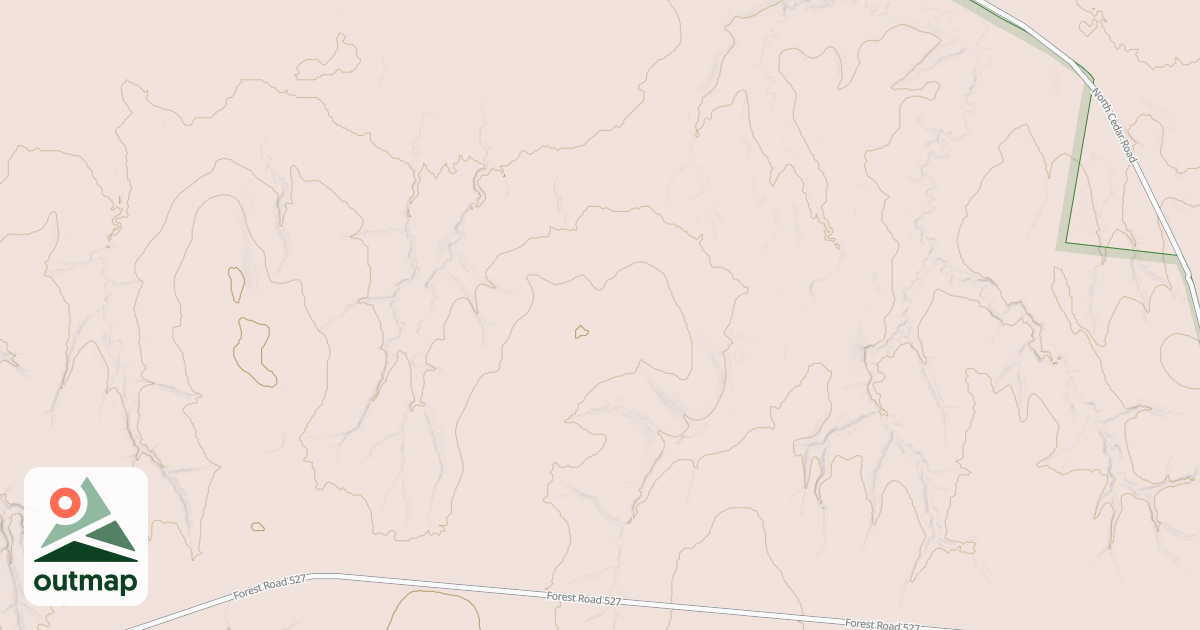 Map of USFS Motor Vehicle Use Map Roads {108FDE3C-55BE-46EA-A4DC-7EAFD3D7481F}