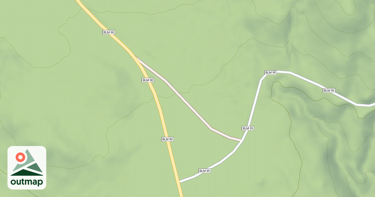 Map of BLM National GTLF Public Motorized Roads 1d3397c2-8113-44ac-93b5-7ba8b5e0b7e7