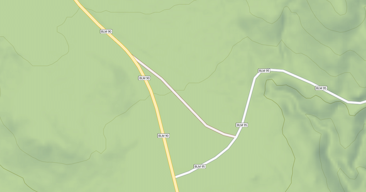 Map preview of BLM National GTLF Public Motorized Roads 1d3397c2-8113-44ac-93b5-7ba8b5e0b7e7