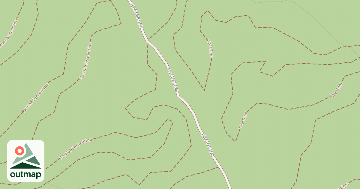 Map of Edmond House Trail