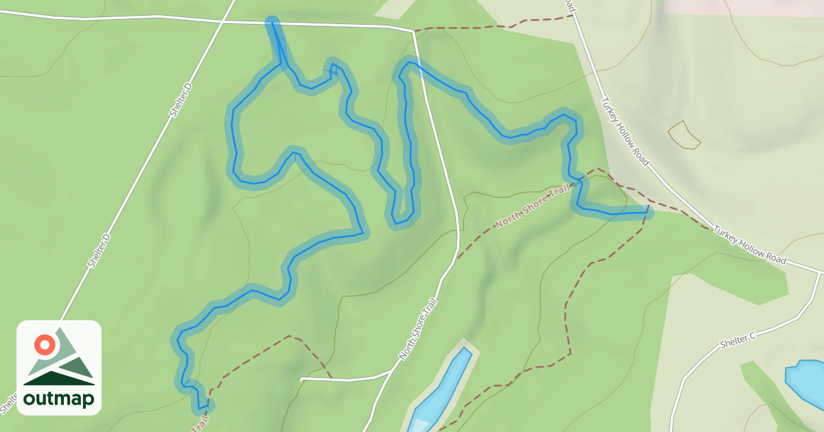 Map of North Shore Offshoot #3