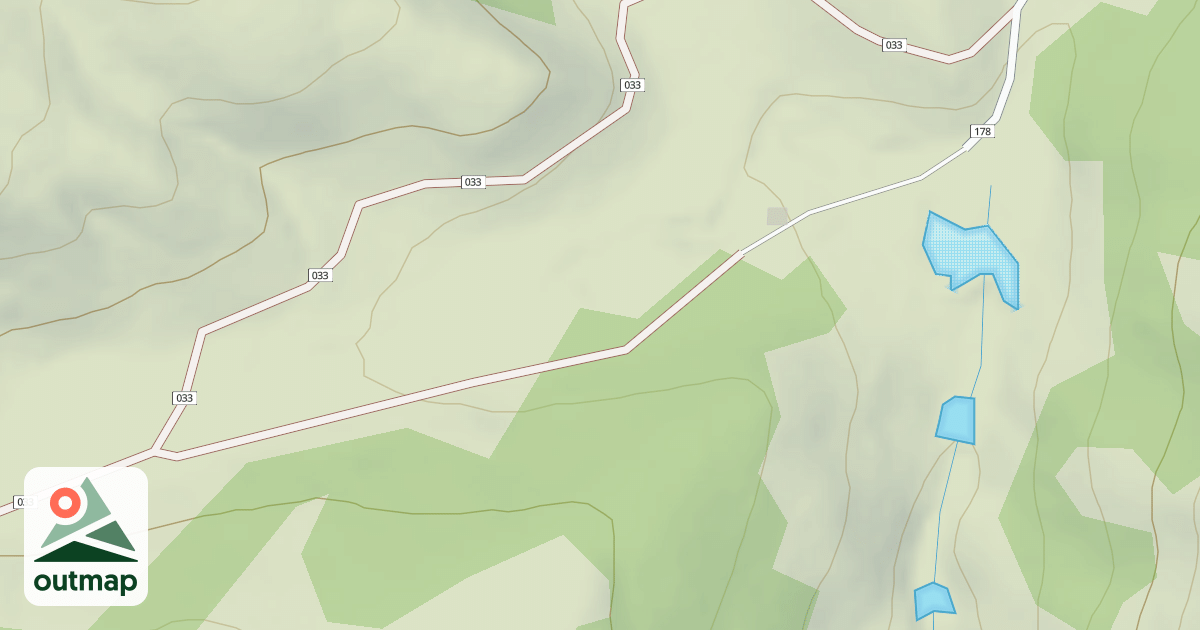 Map of Elk Valley Divide