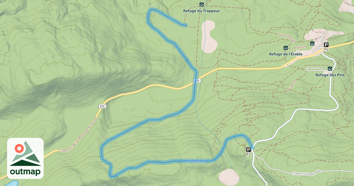 Map of 12 Sommet