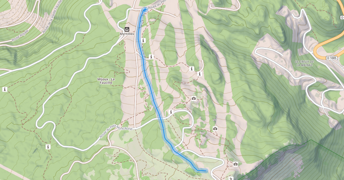 Map preview of Stade de Slalom