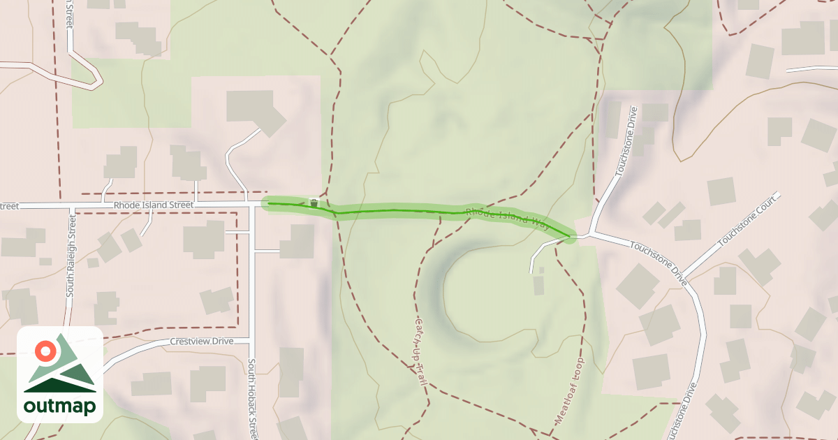 Map of Rhode Island Way