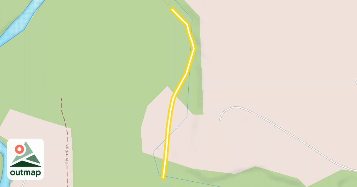 Map of Ham Branch Trail