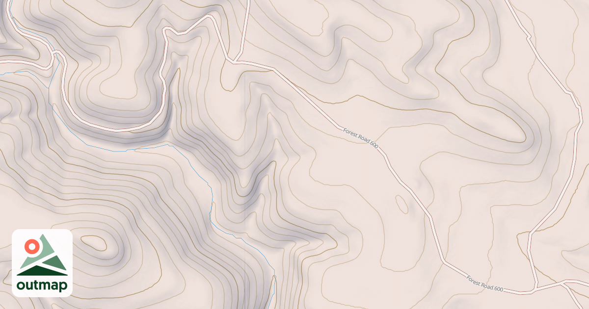 Map of USFS Motor Vehicle Use Map Roads {275113BA-B8B0-4745-B918-3B74F9D91AB9}
