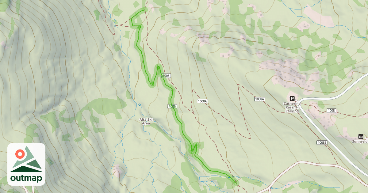 Map of Home Run Trail