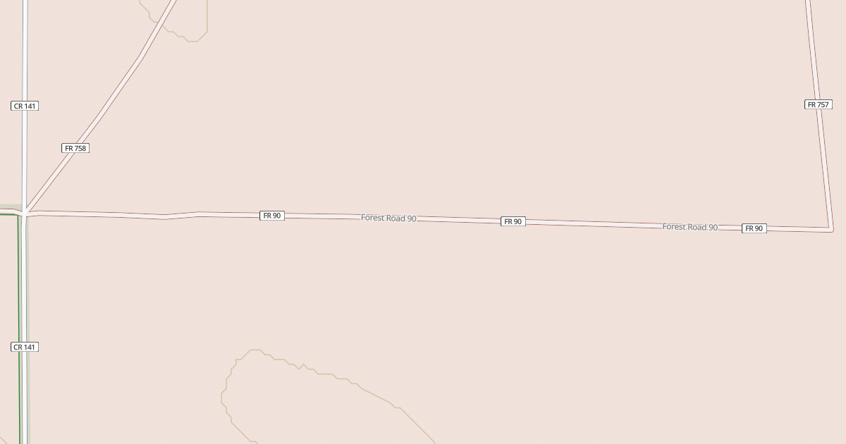 Map preview of ROAD 90
