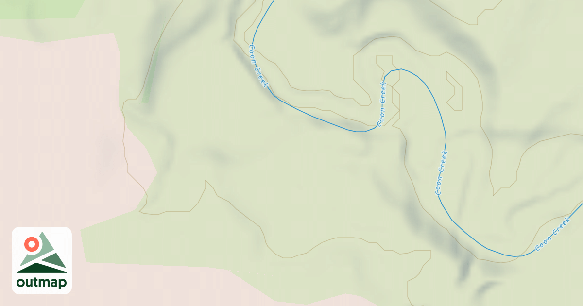 Map of Shady Oaks Native Prairie Adventure Trails