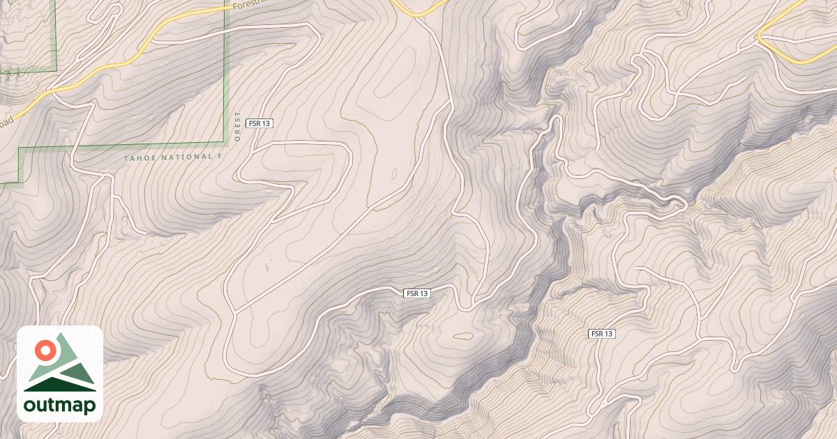 Map of AMERICAN HILL