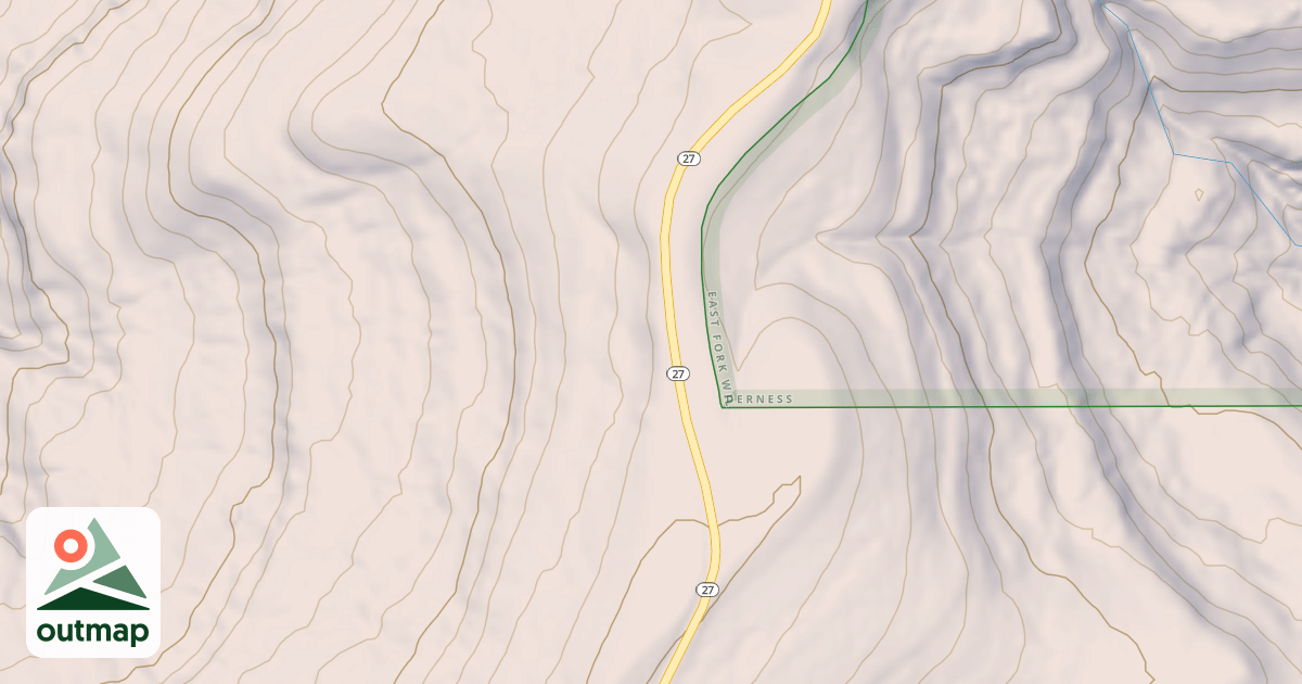 Map of USFS Motor Vehicle Use Map Roads {9938D0A8-EAE8-460D-A20B-F3C6A0B7CBFC}