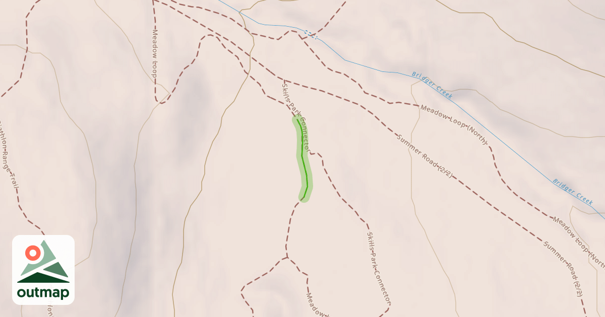 Map of Meadow Loop (South)