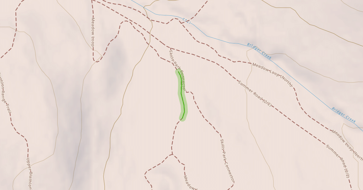 Map preview of Meadow Loop (South)