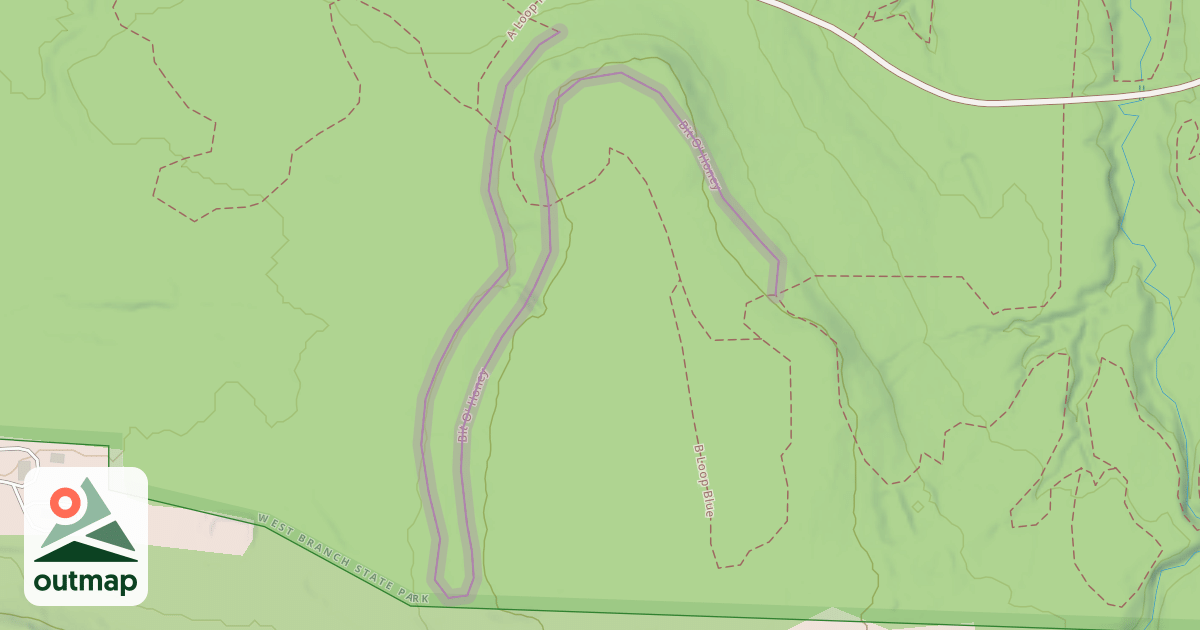 Map of Bit O' Honey