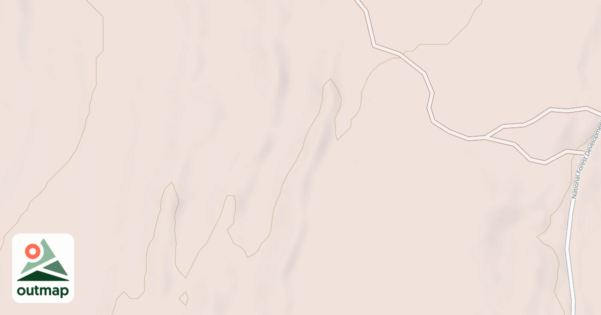 Map of USFS National Forest System Roads {1D1CADDD-1CED-4F62-8AB6-8ECAA22878B2}