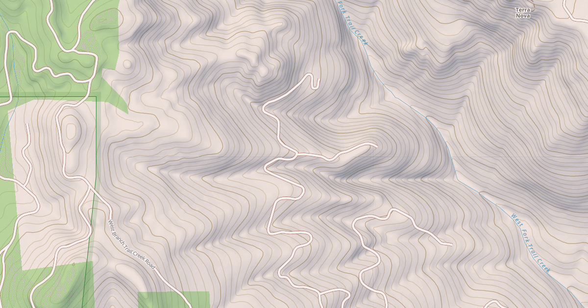 Map preview of TRAIL CREEK