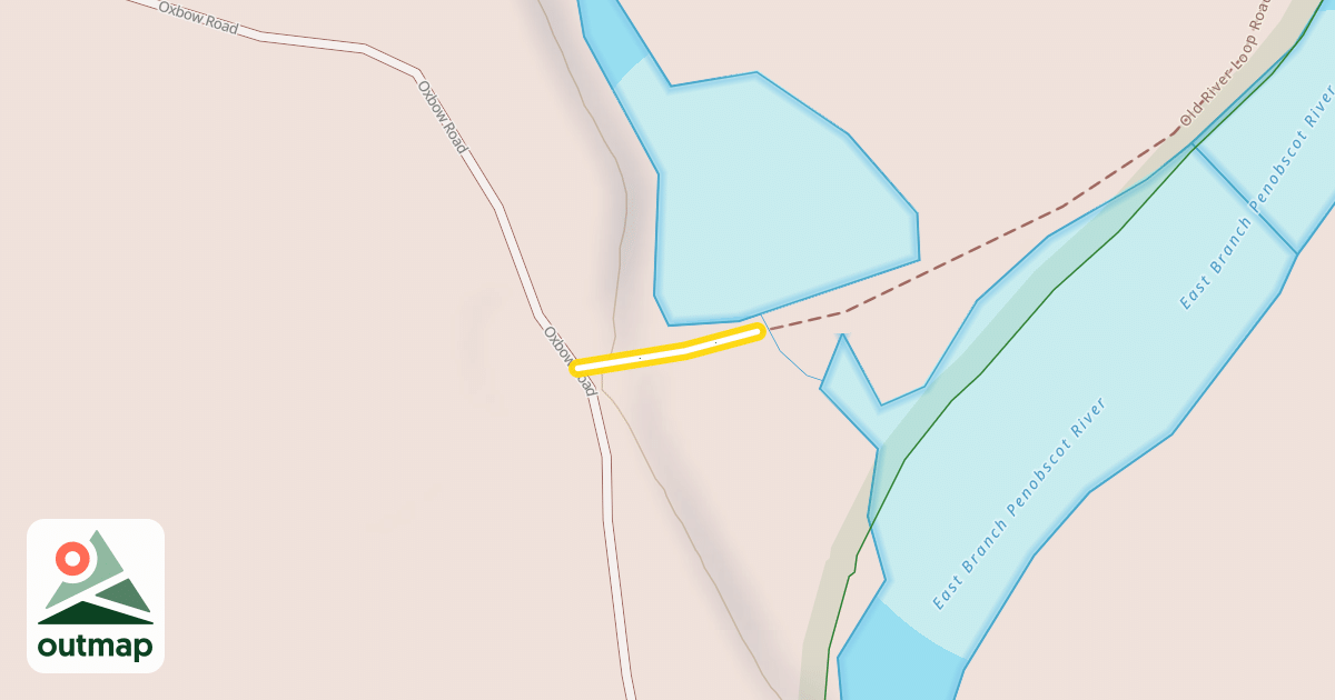 Map of Old River Loop Trail