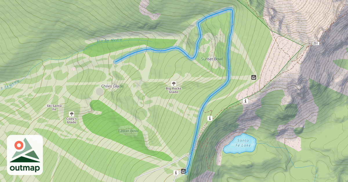 Map of Sunset