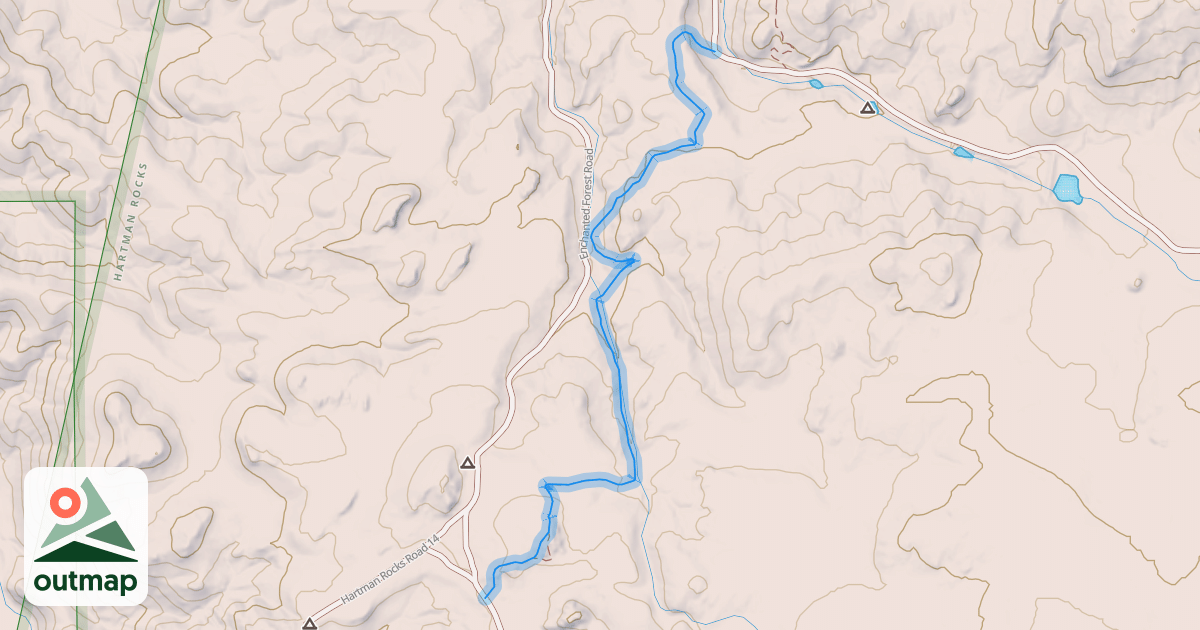 Map of Dave Moe's