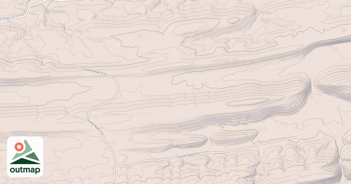 Map of SOUTH ROCKY