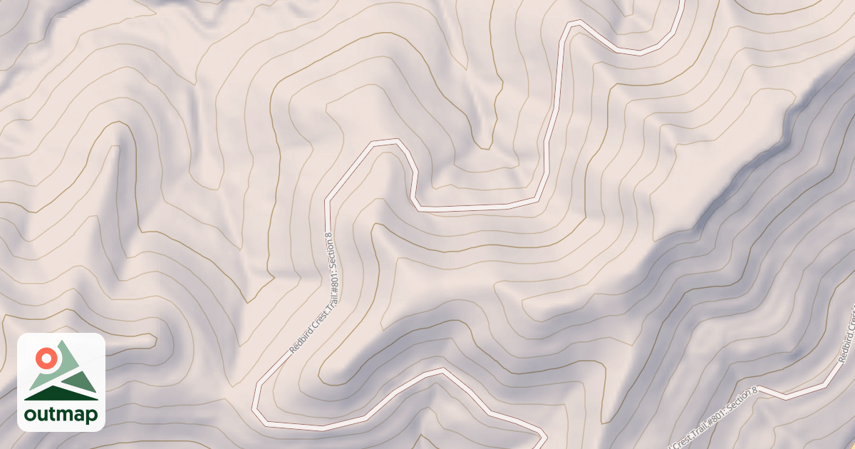 Map of Redbird Crest