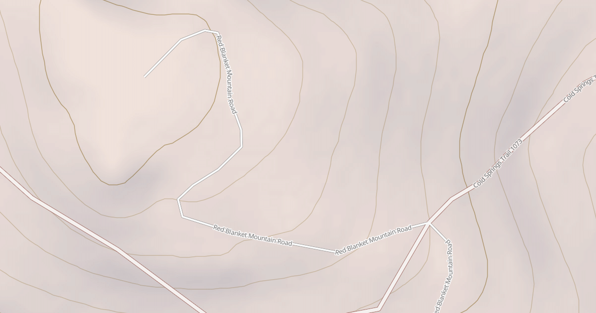 Map preview of RED BLANKET MOUNTAIN