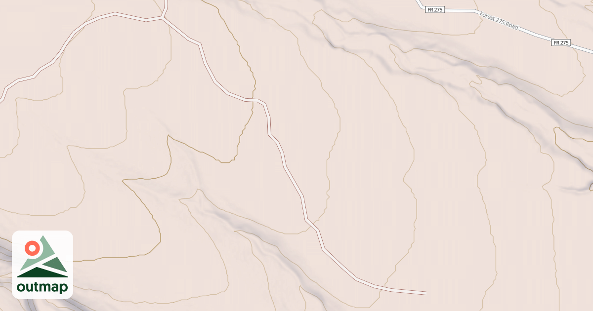 Map of USFS National Forest System Roads {074ED999-DB40-42E5-A205-0FD1123FAE23}