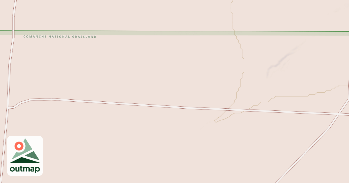 Map of WEST DRY CREEK I