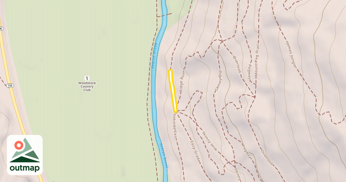Map of Brookside East